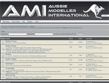 Tablet Screenshot of forum.aussiemodeller.com.au